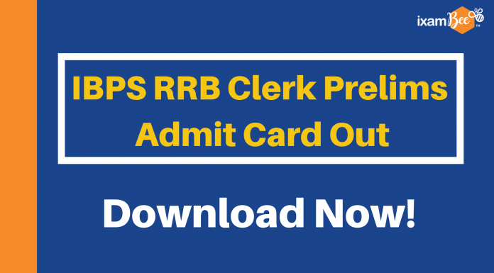 IBPS RRB Clerk Admit Card Released