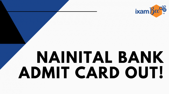 Nainital Bank Admit Card Out