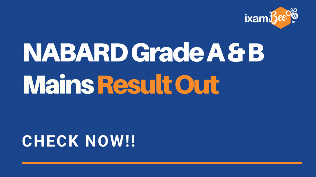 Nabard Grade A & B Mains Result