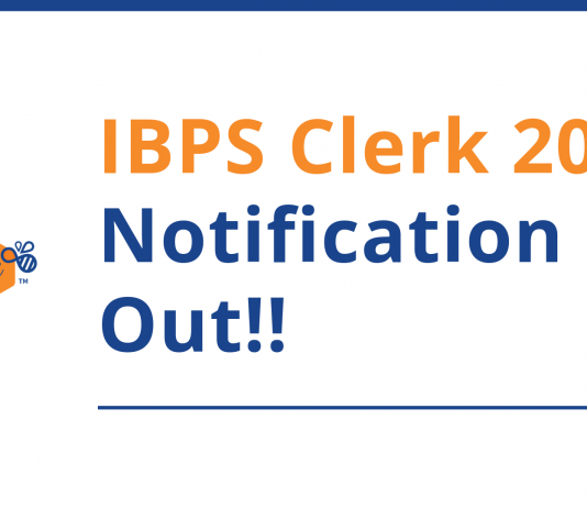 ibps clerk notification released