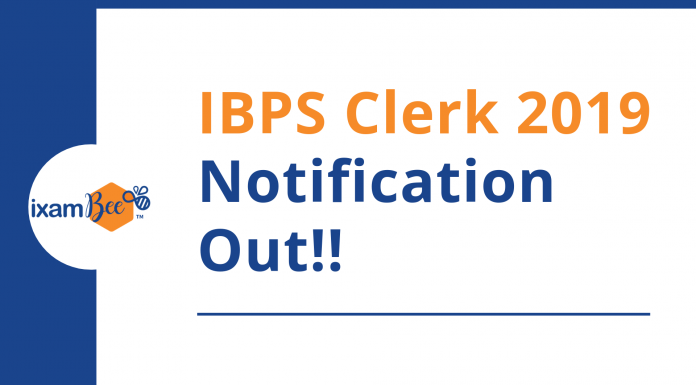 ibps clerk notification released