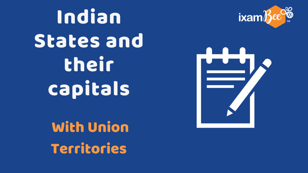 Indian states and capitals