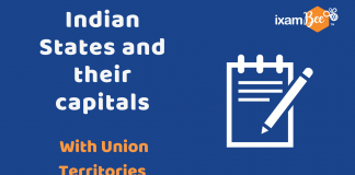 Indian states and capitals