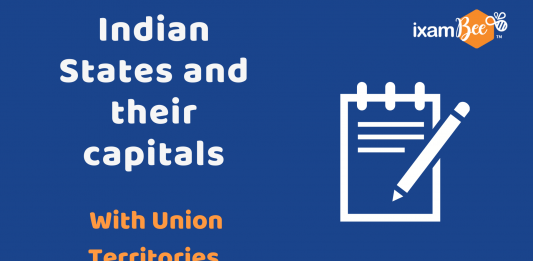 Indian states and capitals