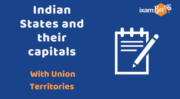 Indian states and capitals