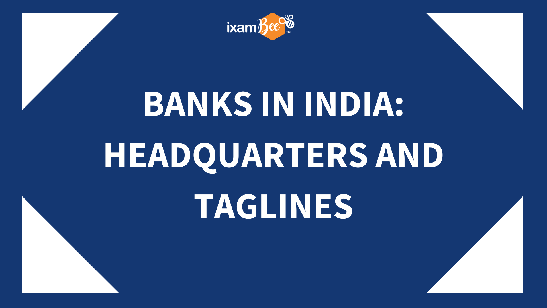 Banks In India List Bank Headquarters Address And Taglines