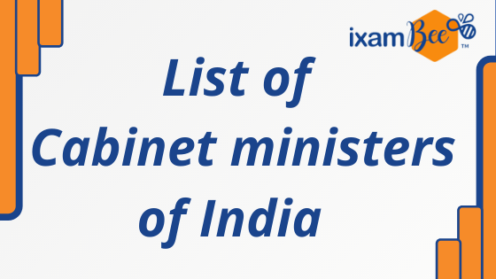 Cabinet Ministers Of India Updated List