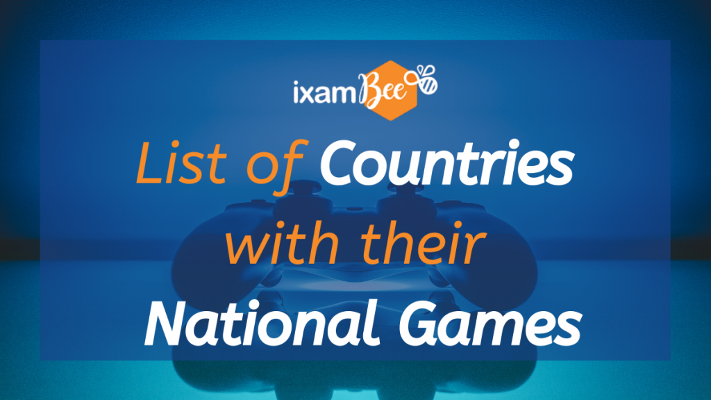 List of Countries with their National Games