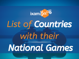 List of Countries with their National Games