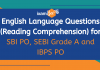 English Comprehension