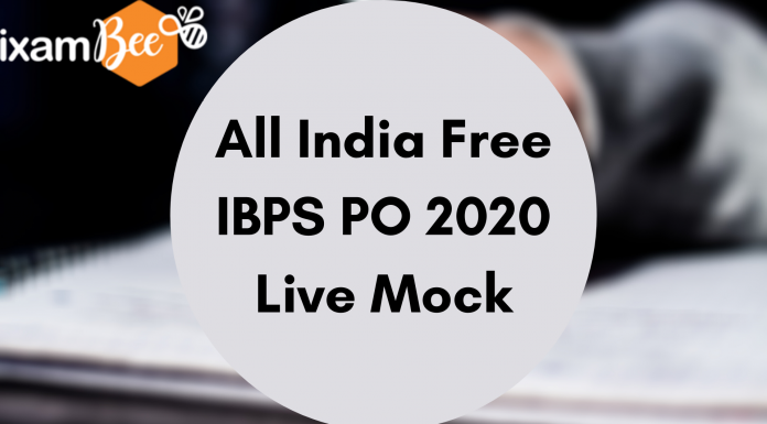 IBPS PO Free Mock Test