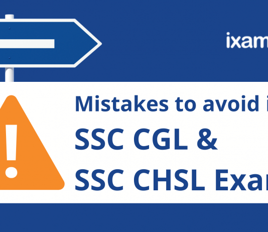 Mistakes to avoid in SSC Exams