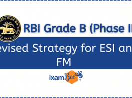 RBI Grade B 2021 ESI and FM