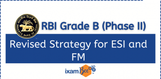 RBI Grade B 2021 ESI and FM