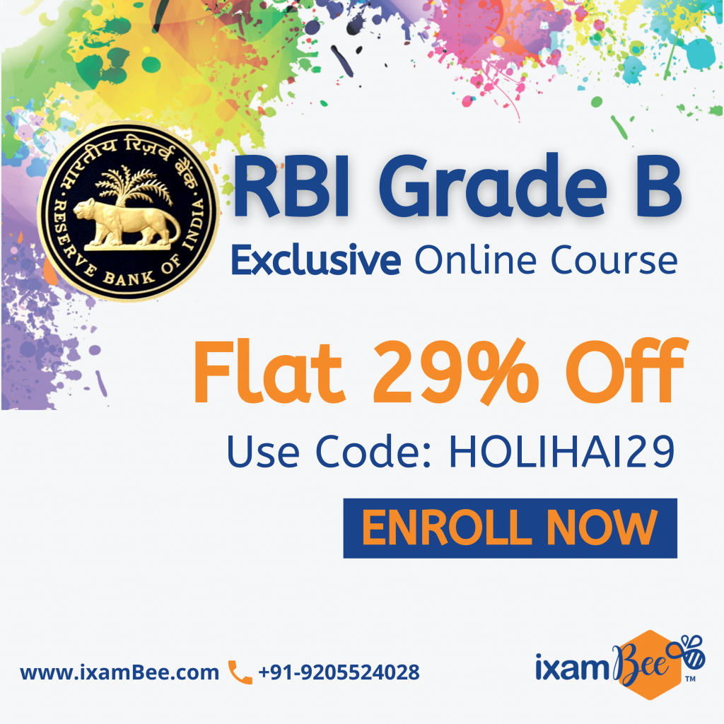 RBI Grade B Phase 2 Exam Discount