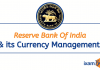 Reserve Bank of India: Currency Management