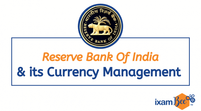 Reserve Bank of India: Currency Management