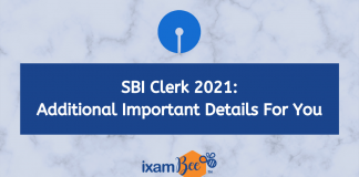 SBI CLERK 2021