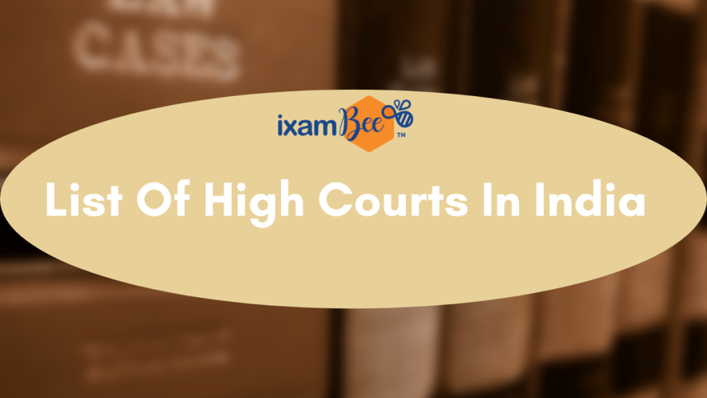 india high court total list