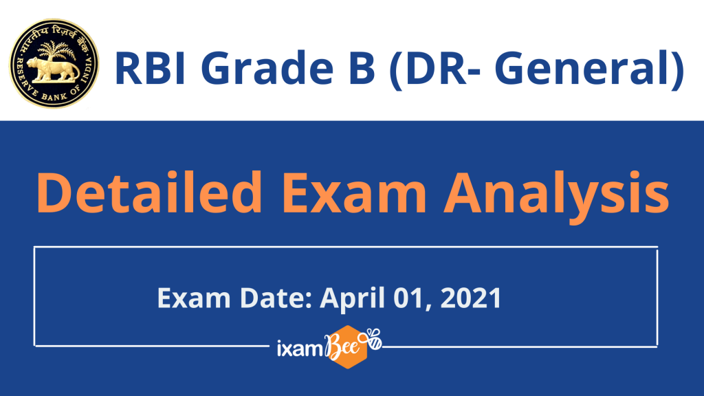 RBI Grade B (DR-General) Exam Analysis 2021