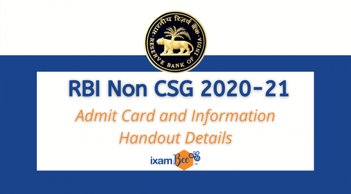RBI Non CSG