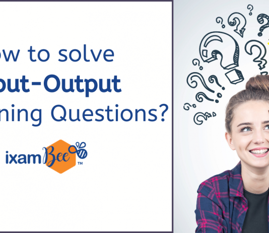 Input Output Reasoning questions