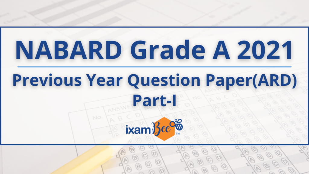 NABARD Grade A 2021