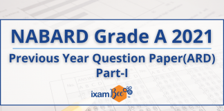 NABARD Grade A 2021
