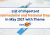 Important Days in May