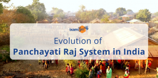 Evolution of the Panchayati Raj System in India.