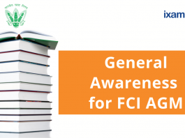 General Awareness for FCI AGM Exam 2021. How to Prepare?