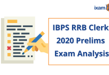 IBPS RRB Clerk 2020 Exam Analysis and Cut-offs. IBPS RRB Office Assistant.