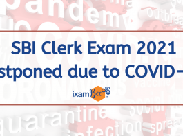 SBI Clerk Exam 2021 Postponed due to COVID-19
