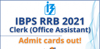 IBPS RRB Clerk (Office Assistant) Admit Card Out!! RRB PO Officer Scale 1 Admit Card Out