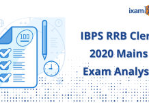 IBPS RRB Clerk 2020 Mains Exam Analysis