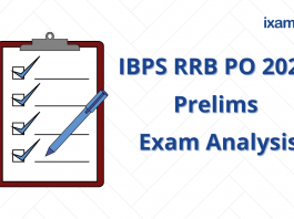 IBPS RRB PO 2020 Prelims Exam Analysis.