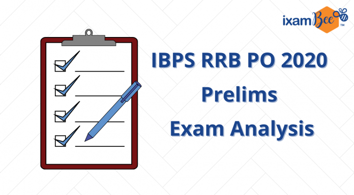 IBPS RRB PO 2020 Prelims Exam Analysis.