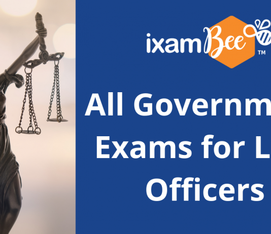 All Government Exams for Law Officers.