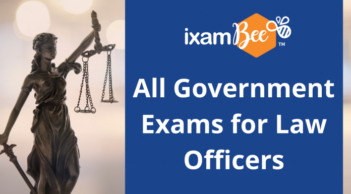 All Government Exams for Law Officers.