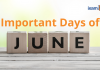 Important Days of June