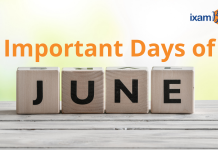 Important Days of June