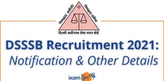 DSSSB Recruitment 2021