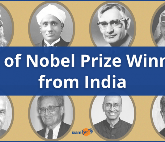 List of Nobel Prize Winners from India. Trivia and More.