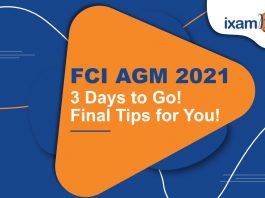 FCI AGM 2021: Last Minute Tips. Preparation Tips- Dos and Don'ts.