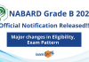 NABARD Grade B 2021 Notification