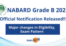 NABARD Grade B 2021 Notification