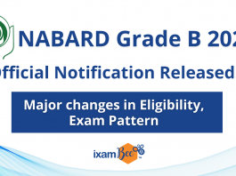 NABARD Grade B 2021 Notification