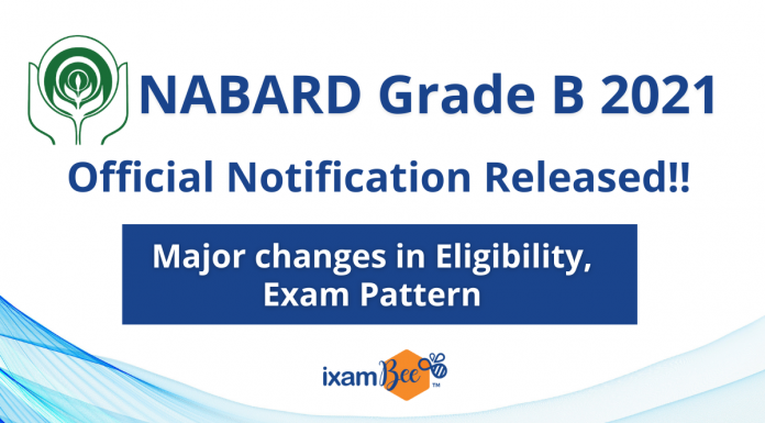 NABARD Grade B 2021 Notification