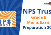 NPS Trust Mains Exam Preparation 2021. Preparation Tips.