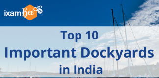 Important Dockyards in India.